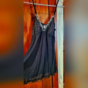 Lace babydoll negligee